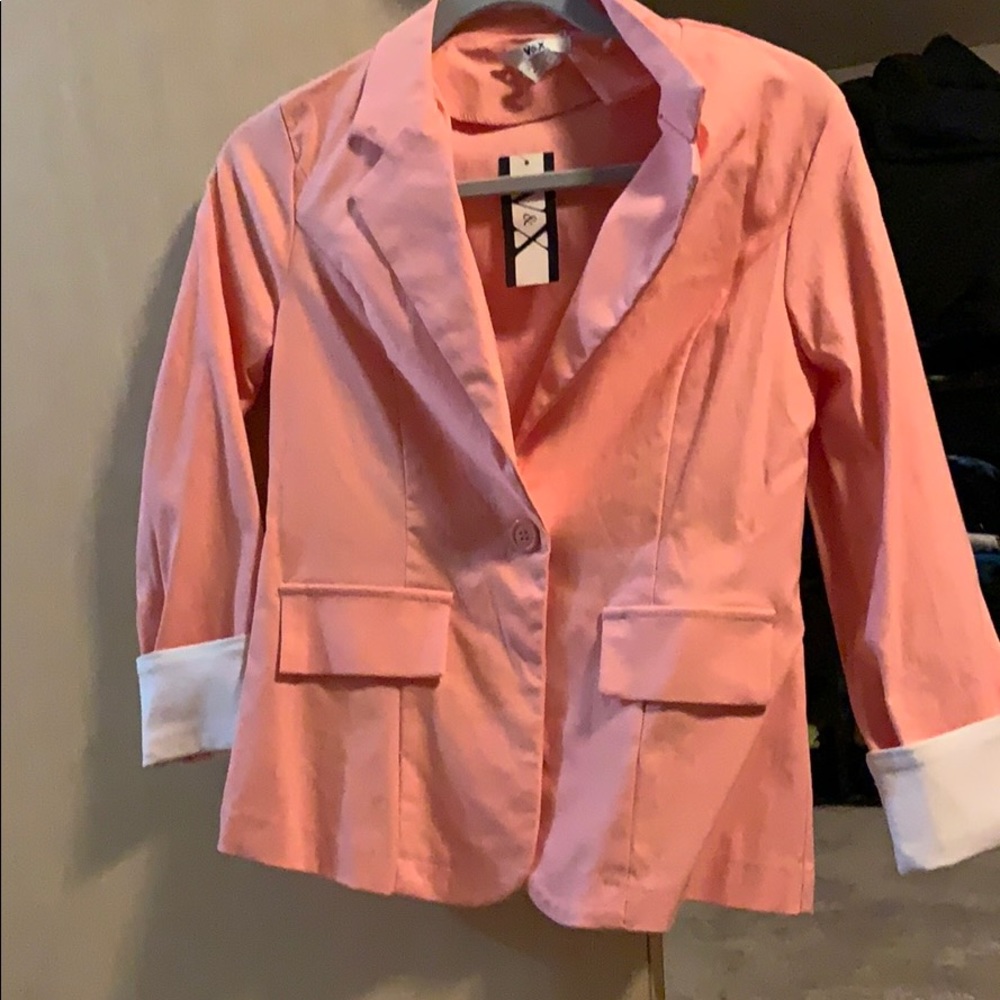 Coral blazer
